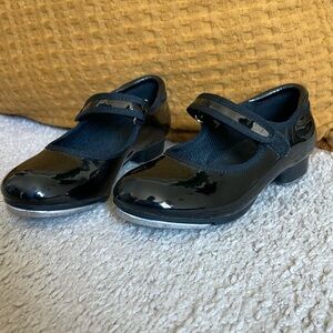 Toddler Girl Tap Shoes. Size 11🖤 EUC